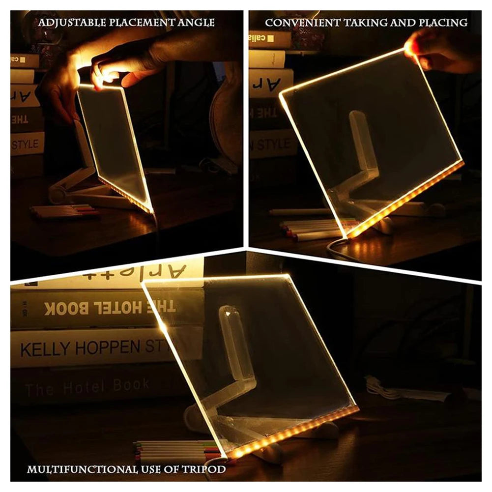 GlowPad™ – LED Message Board (USB Rechargeable)