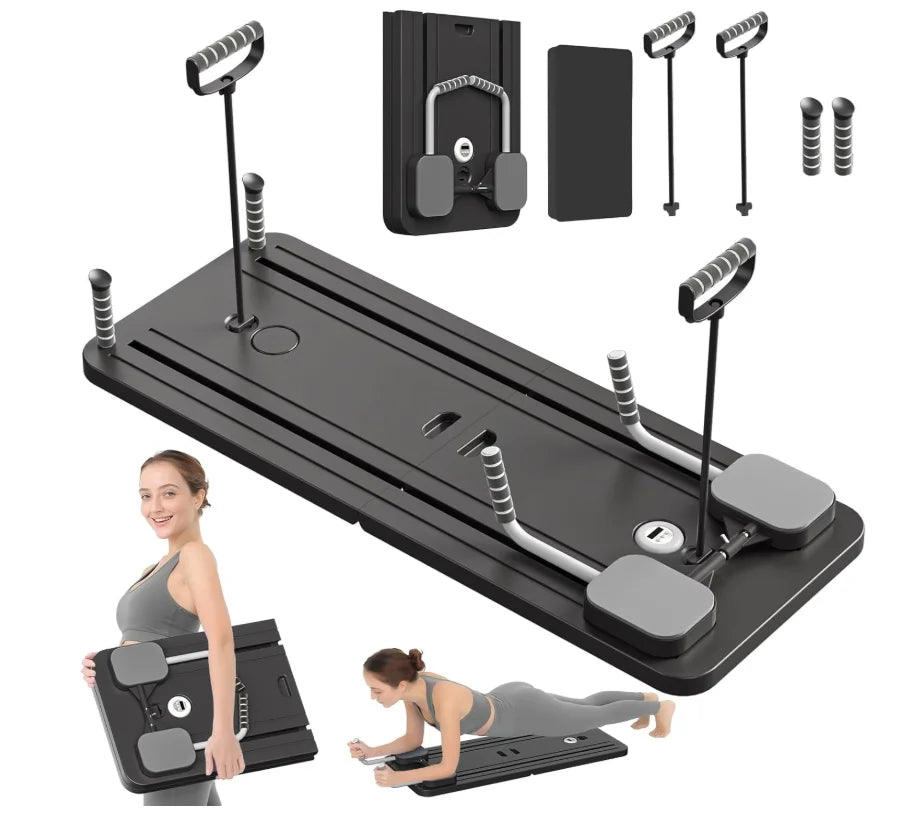 Adjustable Pilates Workout Board | Push-Up + Core Trainer | Ships Fast from USA