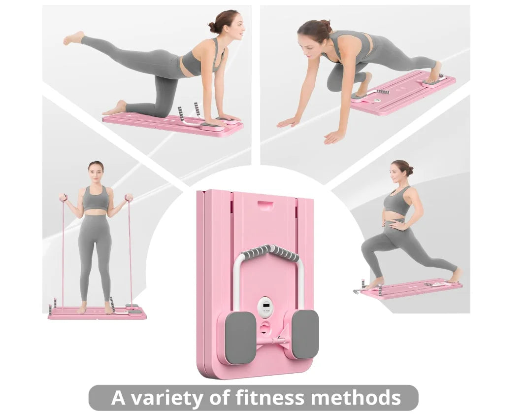 Adjustable Pilates Workout Board | Push-Up + Core Trainer | Ships Fast from USA